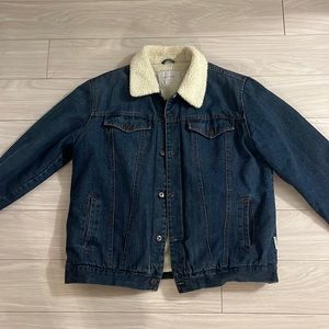 XL Sherpa-lined Denim Jacket